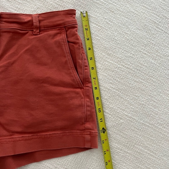 Everlane Women's Cotton Rust Shorts inseam 3 size 10 - Picture 6 of 10